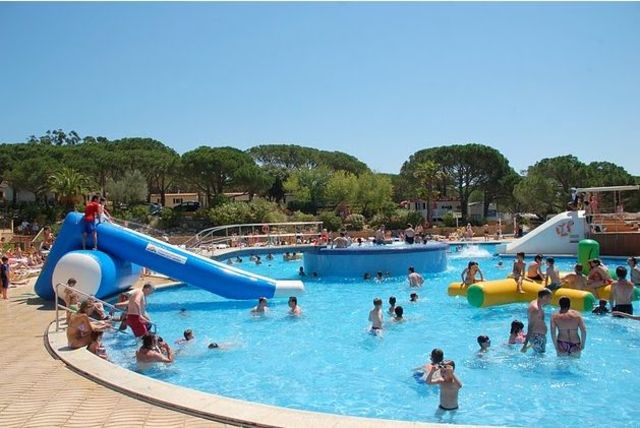 I went to the campsite