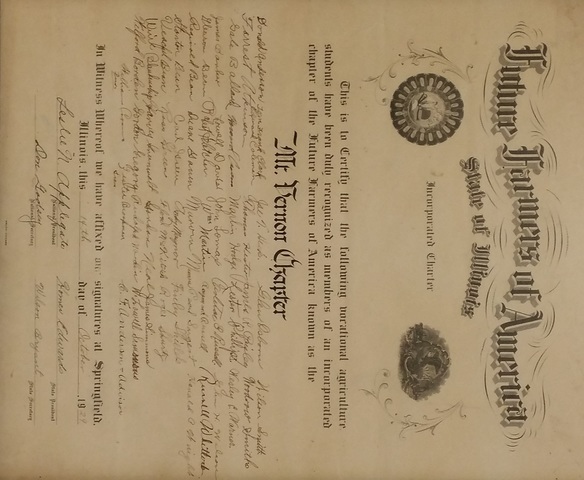 Recived charter few got