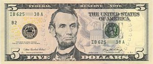 Lincoln imprime su propio dinero