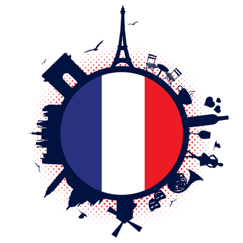 I started French classes in high school