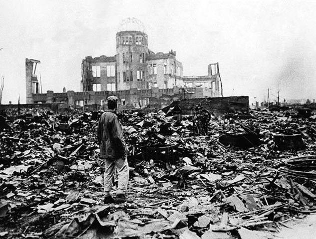 Caída de la bomba atómica en Hiroshima y Nagasaki