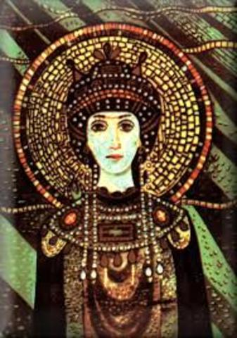 Empress Theodora restored icon to the Eastern churches