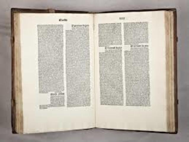 1500's Printing books and pamphlets increase