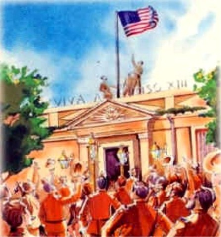 Spanish Surrender the Philippines