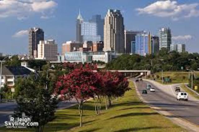 Hes from Raleigh, NC