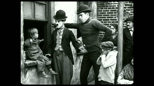 chaplin shoots the kid