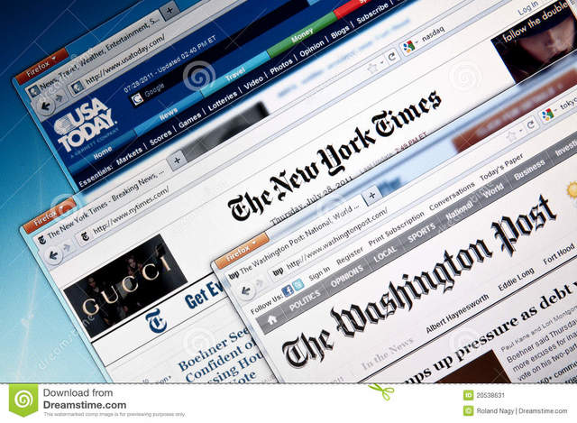 Web expands online news and information