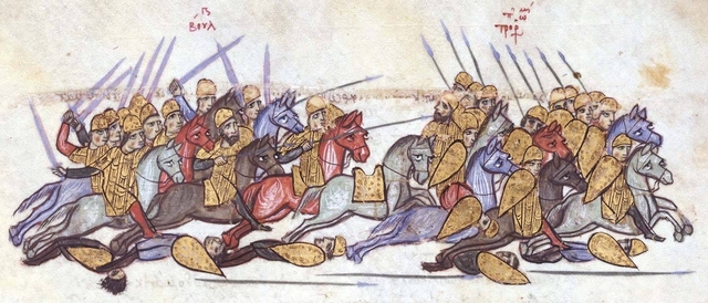 Byzantines defeated in Thrace.