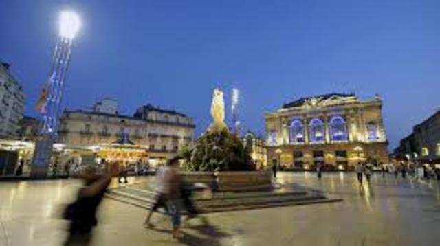 I went to Montpellier