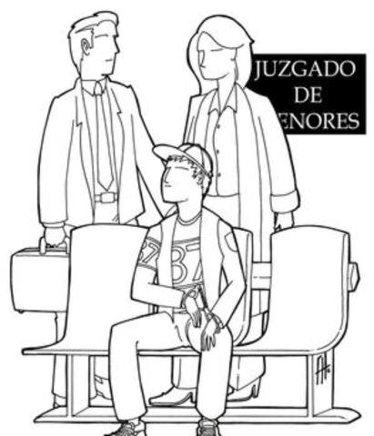 Aparecen primeros tribunales de menores.