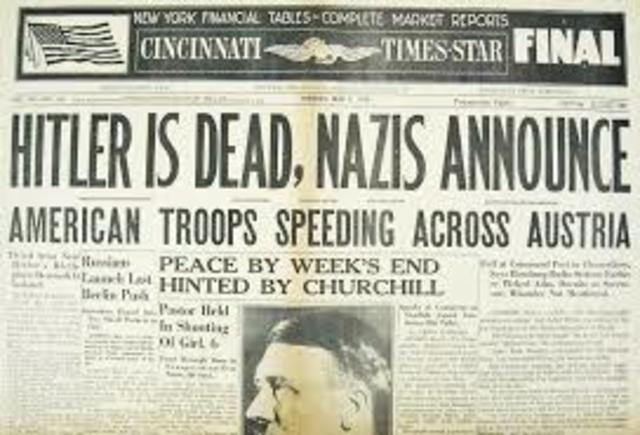 Hitler Commits Suicide