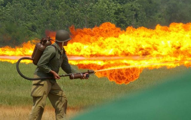 Military Technology: Flamethrower