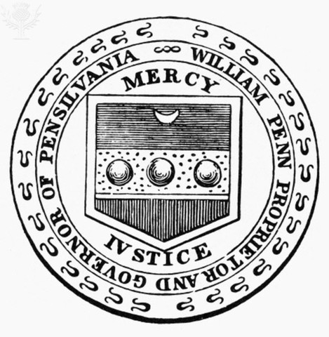 William Penn Founds Pennsylvania