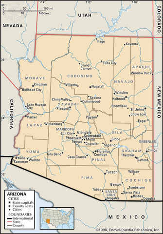 Arizona is established