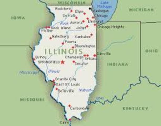The Illinwek began to settle in Illinois.