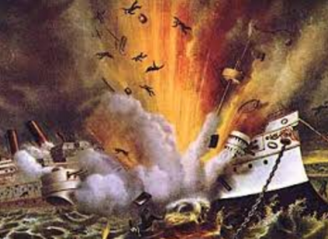 Explosion of the USS Maine