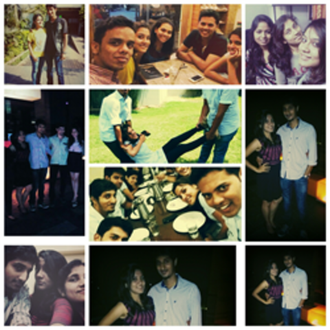 Last few days of college