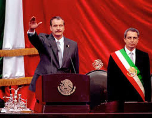 fin del gobierno del pri