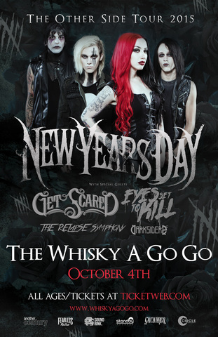 First concert at the Whisky a GO GO in hollywood