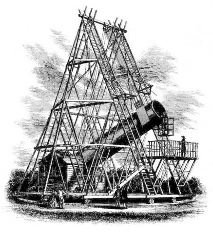 William Herschel constructs a newtonian based reflector telescope