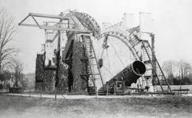 William Parson created largest reflecting telescope