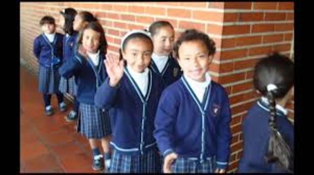 Entre al colegio de primaria
