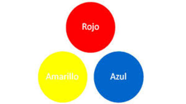 impresos a colores  rojo,azu y amarillo