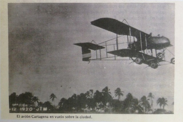 Primeros aviones Farman en Cartagena