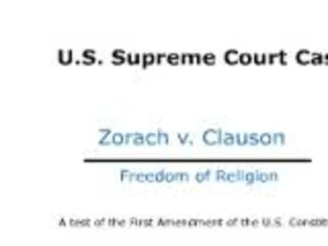 Zorach v. Clauson
