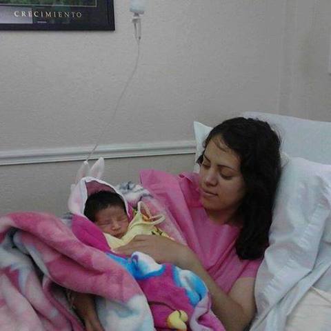 Nacimiento de mi hija Jade