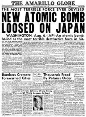 Bombing on Japan