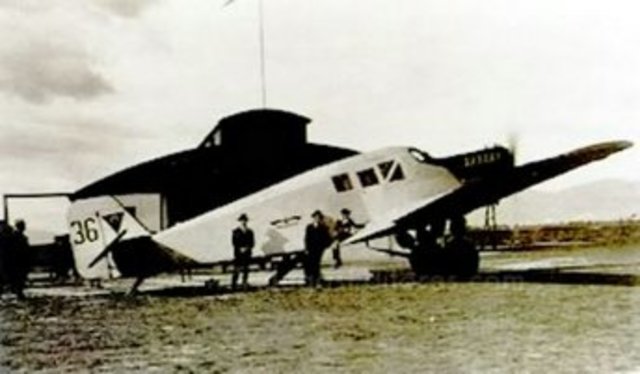 considerado El primer vuelo en Colombia.