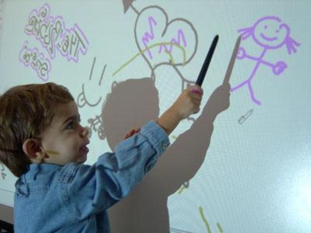 Pizarrones interactivos.