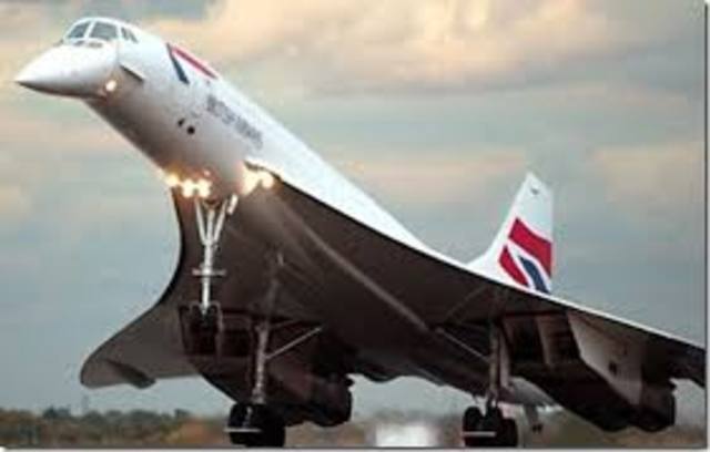 Avion Supersonico CONCORDE