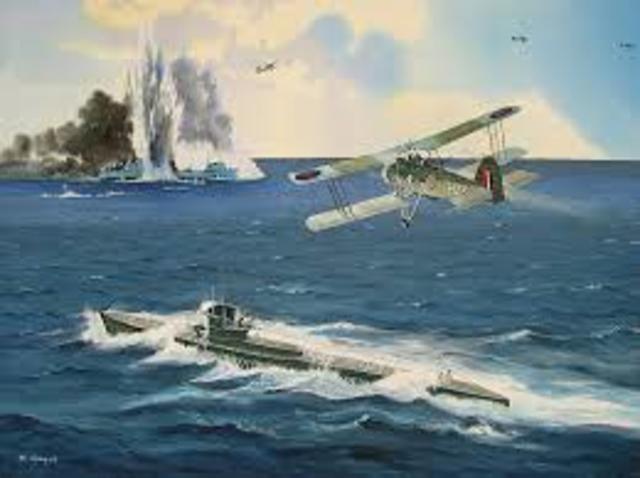 The beginning of "Battle of the Atlantic"