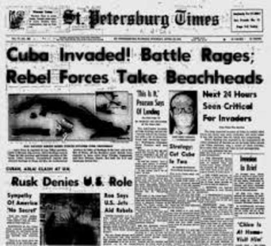 U.S forces invade Cuba
