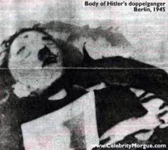 Hitler is dead