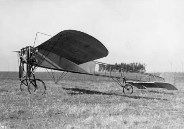 Vuelo sin éxito a bordo de un Bleriot
