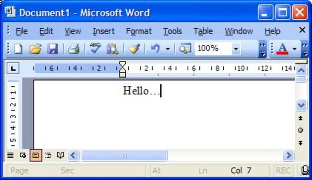 Microsoft word