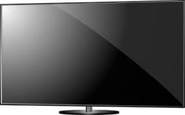 The first flat screen was invented