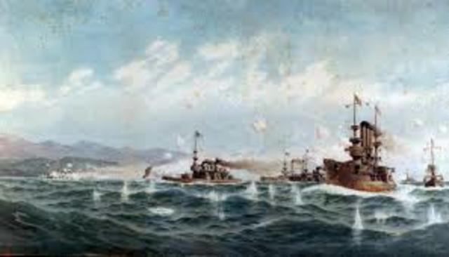 destruction of the spanish fleet