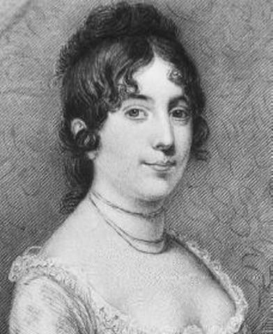 May 20, 1768- The First Lady is born.