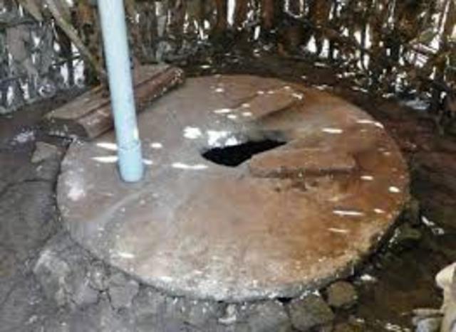 Pit toilet was invented