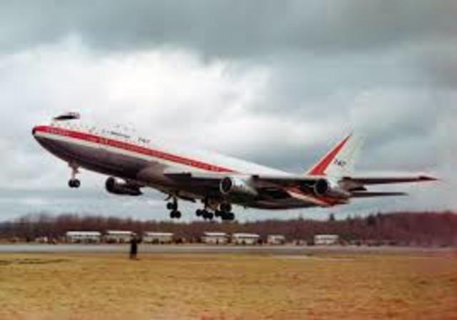 First Boeing 747!