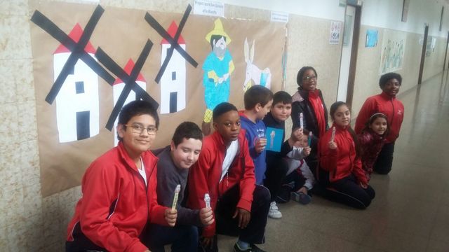 MURAL DON QUIJOTE PRIMARIA