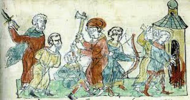 Prince Igor of Kiev attacks Bithynia and later attacks Constantinople: The Byzantines destroys the Russian fleet.