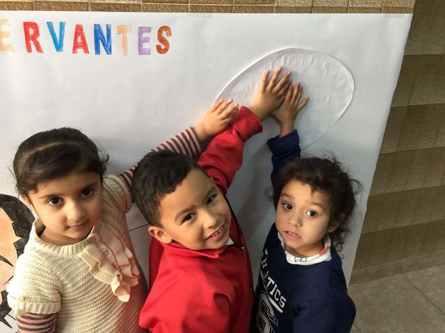 MURAL MIGUEL DE CERVANTES INFANTIL