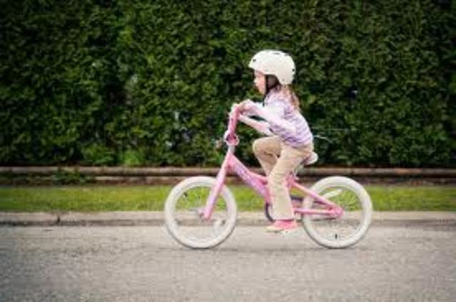 First time riding a two wheeler by myself