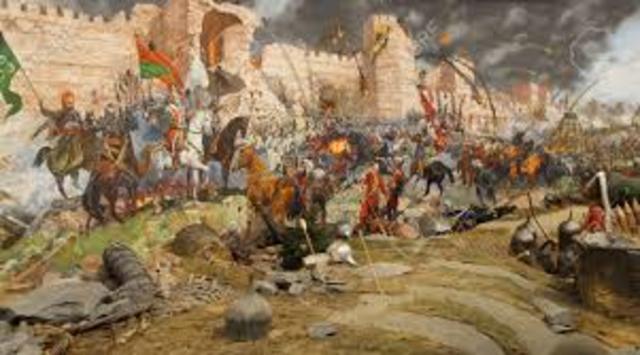 The actual Fall of Constantinople