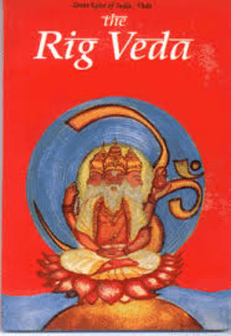 1400 a. C. Libro Rigveda